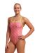 Funkita Ladies Stunner Single Strength One Piece Swimsuit - Pink/Yellow