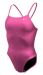 Nike Hydrastrong Solid Cutout One Piece - Hyper Pink