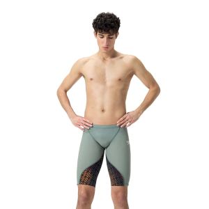 Speedo Mens Fastskin LZR Ignite Jammer - Green/Orange