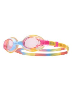 TYR Junior Swimple Tie Dye Goggles - Pink/Orange/Yellow/Tye Dye