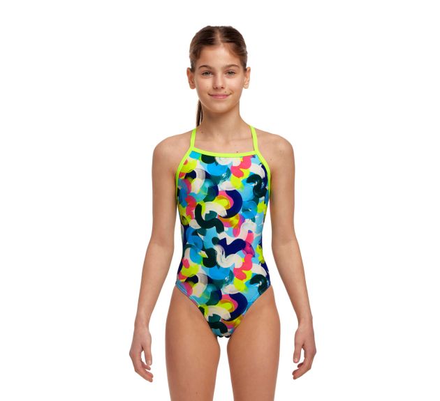 Funkita Zoo Lif Tie Me Tight One Piece Women's Swimwear, Chlorine Resistant  Swimwear 