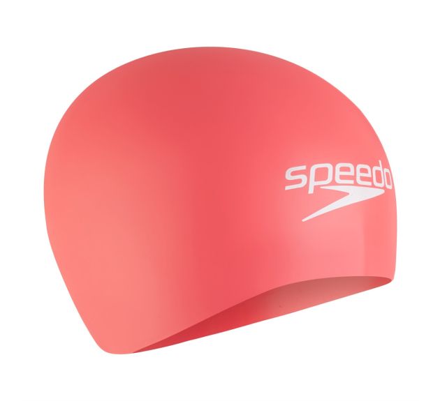 Speedo Fastskin Hiro Swimming Cap Flame Red Swimming Caps