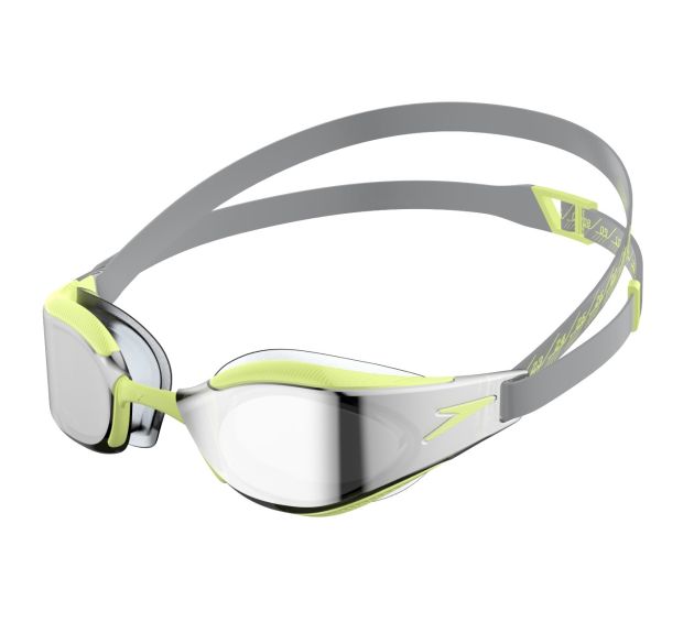 Speedo Fastskin Hyper Elite Mirror Grey Swimming Goggles Free Returns