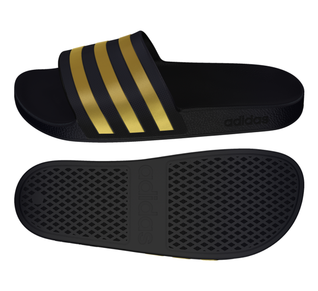 Adidas Adilette Aqua Slides Black