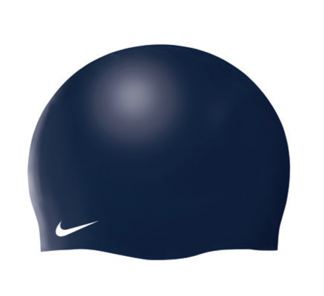 Nike Swim Performance Nike Solid Silicone Swimming Cap Navy Swimming Caps