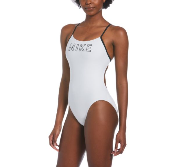 Nike cut out swimsuit hotsell