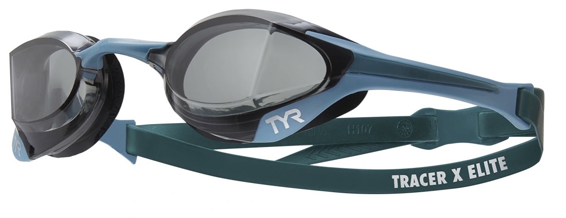 TRACER X RACING MIRRORED BL BK BK F 水泳 スイム GOGGLE LGTRXM [△][ZX] - その他