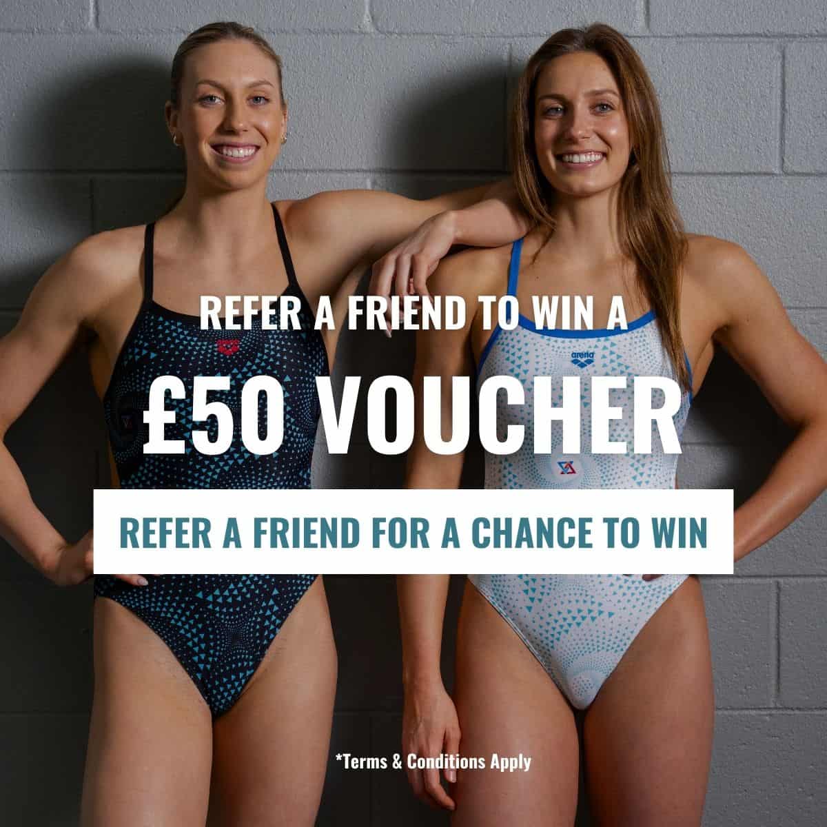 Refer a Friend to Win £200 Swimwear Gift Voucher